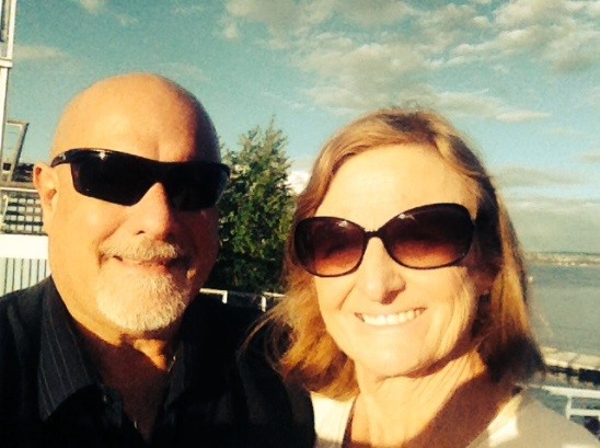 Dr. Tim Fete and Mary enjoying a sunny moment in Norway.