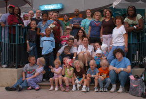 Families participated in an AEC Conference in 2006.