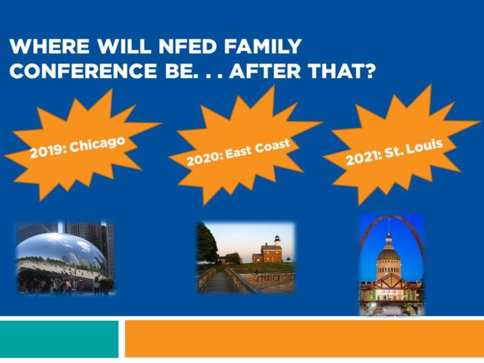 Family Conference 2019-21 Location Announcement