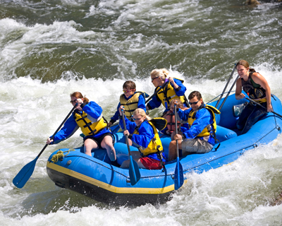 Whitewater rafting in Colorado