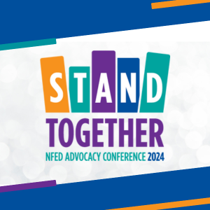 Stand Together NFED Advocacy Conference 2024 Logo